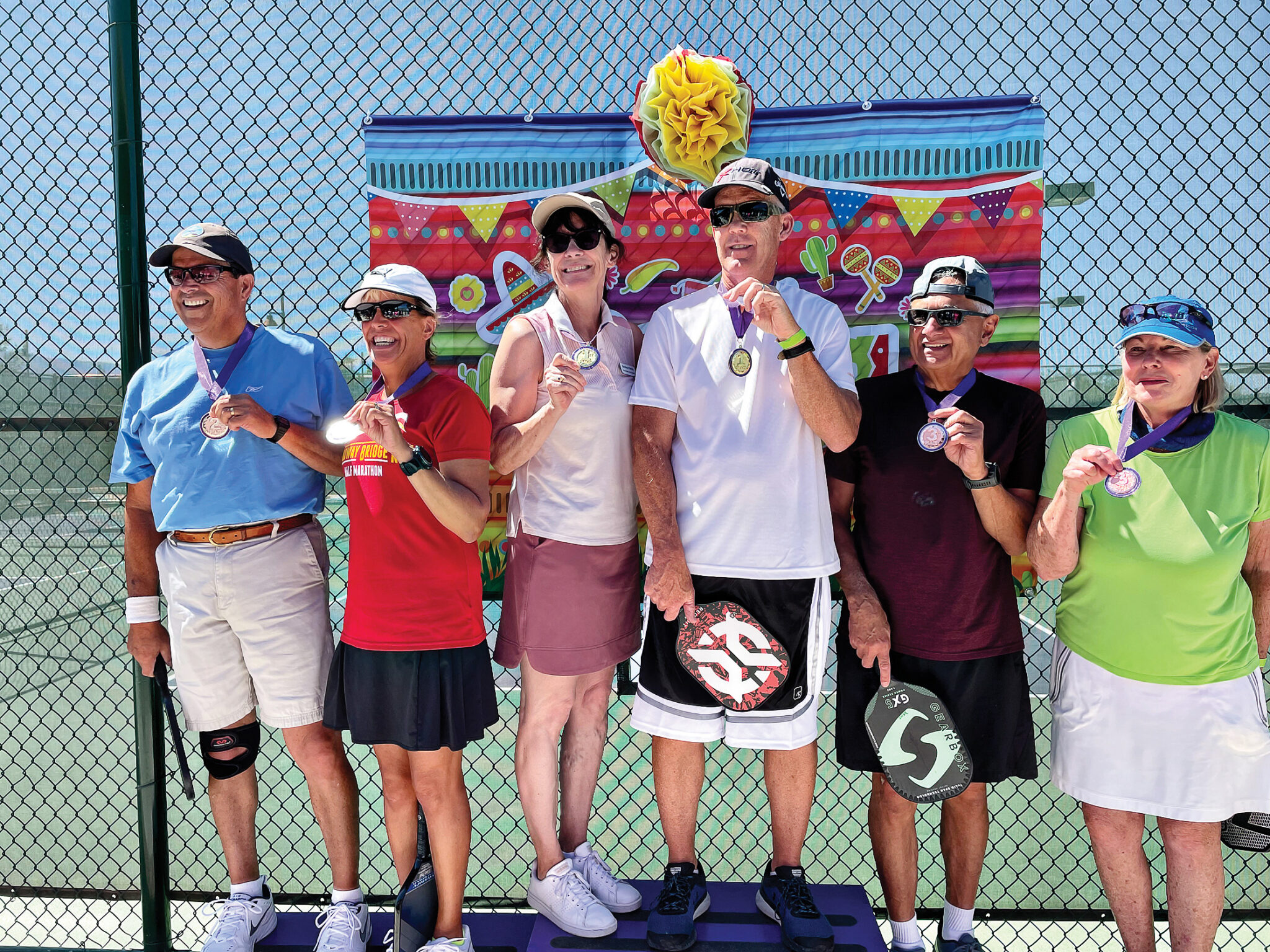 Cinco de Mayo Pickleball Festival Mixed Doubles Winners SaddleBrooke