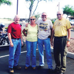 Cruise to Vail, left to right: Steve Lebrecht, Nancy Brodeur, Don Brodeur and Ernie Wolf. undefined