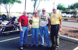 Cruise to Vail, left to right: Steve Lebrecht, Nancy Brodeur, Don Brodeur and Ernie Wolf. undefined