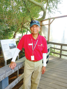 Victor Lim gave an overview of the history and current work at Biosphere 2. undefined