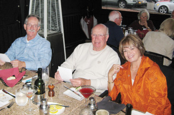 Mark Martin, Jerry Hall and Janice Neal
