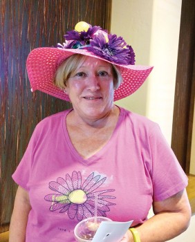 Linda Parker, most putter inspired hat