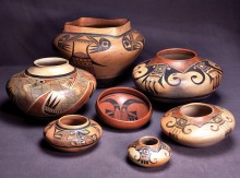 Southwest Indian pottery and American Indian basketry will be discussed at the January meeting of FSL.