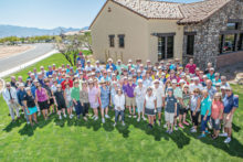 Participants in the Community Golf Event