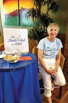 Linda Gorman with the Linda’s Club
