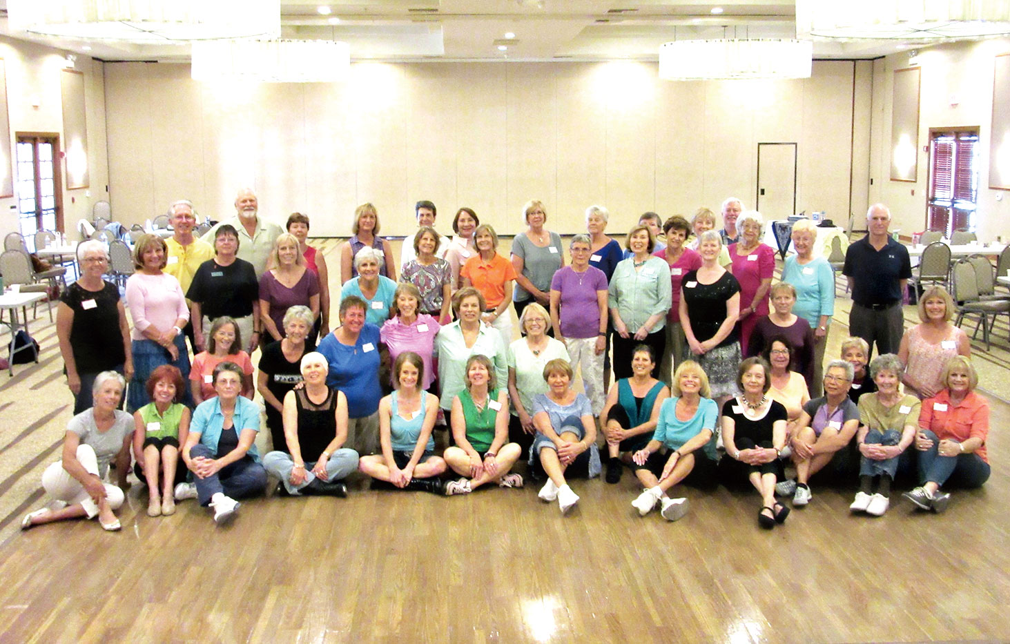 Forty-seven dancers attended the April Line Dance Party that was videoed and can now be seen on YouTube. Check for your Ranch neighbors here and on YouTube. Note: We’re not perfect, and we’re old enough not to care!
