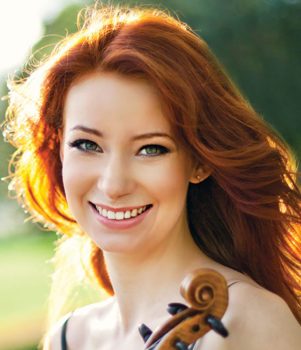 American violinist Chloe Trevor will perform with SASO October 14-15.