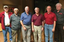 Left to right: Don Cain, Dan Williams, Sam Sollenberger, Richard Spitzer, Sam Miller and Ken Lund