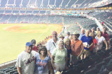 The SaddleBrooke Ranch baseball fans at Chase Field in Phoenix