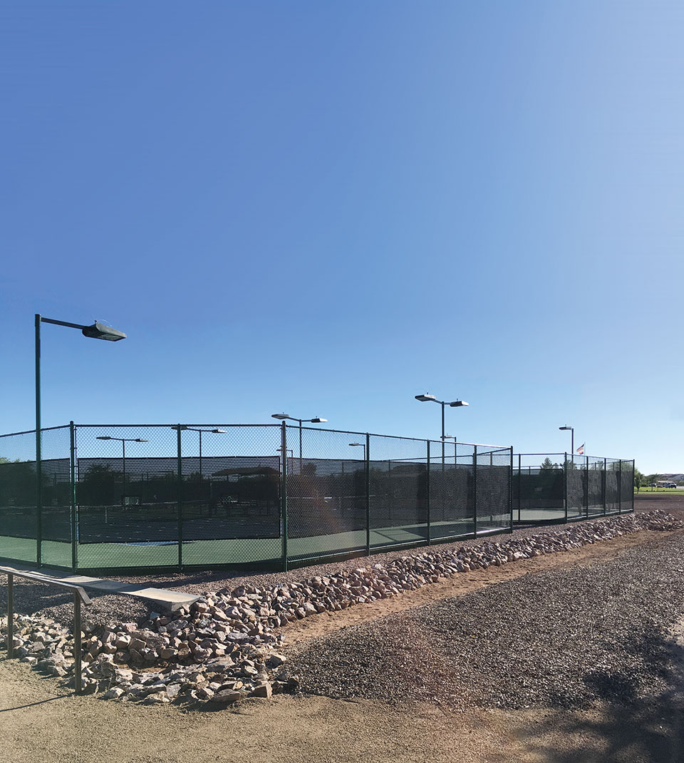 The new courts