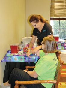 Both providers of immunizations plan to attend the fair, unless prohibited by virus guidelines.