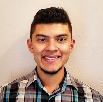 George Rivas is a proud recipient of an SBCO college scholarship.