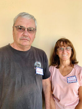 Mike and Patty Henderson moved from California to Unit 4A and consider themselves normal average people who look forward to activities at SBR.