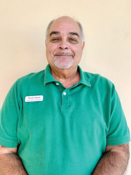 Kevin Hand came to SBR from California. He retired early to Unit 8 in order to enjoy the clean air of Arizona.