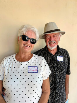 Linda and Bruce Keller are now home in Unit 15B. They hold private pilot licenses and moved from Palm Springs.