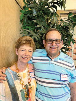 Nancy and Ben Eisenstein moved from Chicago to Unit 9. Their interests include astronomy, bird watching, and biking.