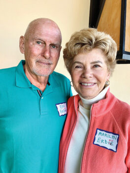 Ron and Marilyn Erdei already knew SBR people before they moved into Unit 9 from their home in Anaheim Hills, Calif. They plan to make more friends through crafting, putters, and a wine club.