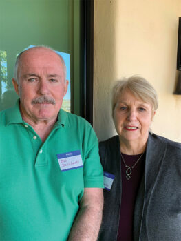 Bob and Sue Delehanty are at home in Unit 17 since moving from Texas to be near their daughter in Tucson.