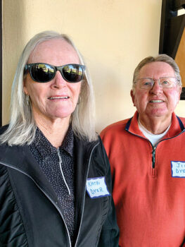 Kathi and Jim Dyer from California are at home in Unit 10. They already have new friends through pickleball.