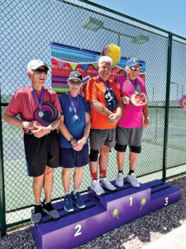 (Pool 2) Gold: Rob Densmore and Larry Burchfield Silver: Bill Fisher and Craig Bauer Bronze: Ernest Wolf and Walt Ruzick