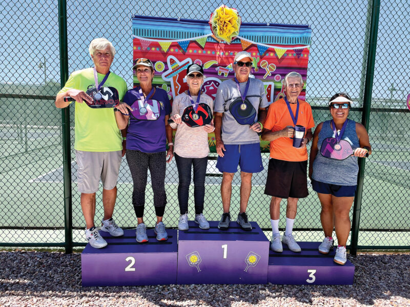 Cinco de Mayo Pickleball Festival Mixed Doubles Winners SaddleBrooke