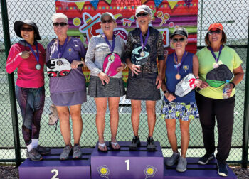 Gold: Deborah Street and Ginger Buetow Silver: Deb Lawson and Evelyn Silver Bronze: Abby Foote and Sheila Davidson