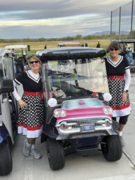 Debbie Ferguson and Arlene Fleming