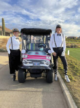 Debbie Ferguson and Arlene Fleming