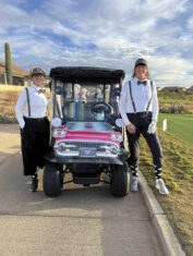 Debbie Ferguson and Arlene Fleming