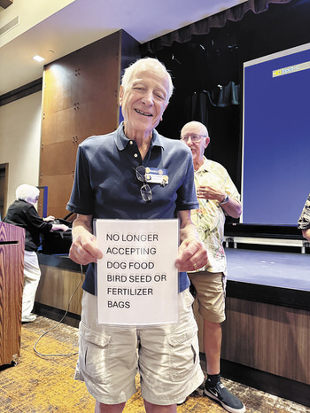 Tom Fraioli announces new changes to recycling.