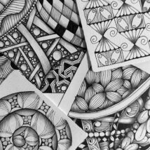 Zentangle art by Val Barsevich